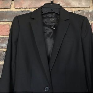 J CREW 1035 Super 120's | wool blazer single button single back vent